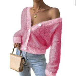 Chic Very Pink Sweater